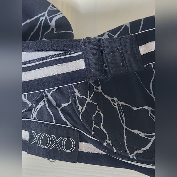 XOXO 36C Black Gray Padded No Underwired Intimate & Sleepwear Women's Bra - Picture 10 of 10